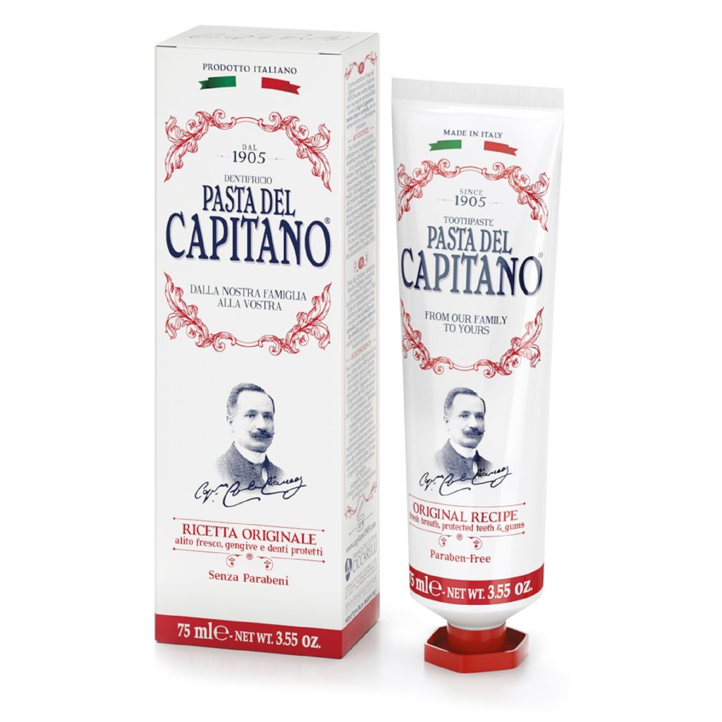 фото упаковки Pasta del Capitano Паста зубная Оригинальный рецепт