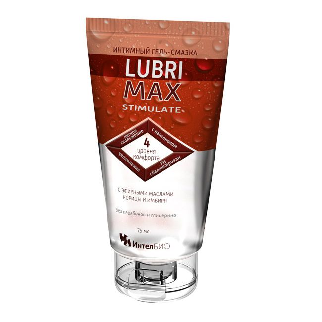 фото упаковки Lubrimax Stimulate интимный гель-смазка
