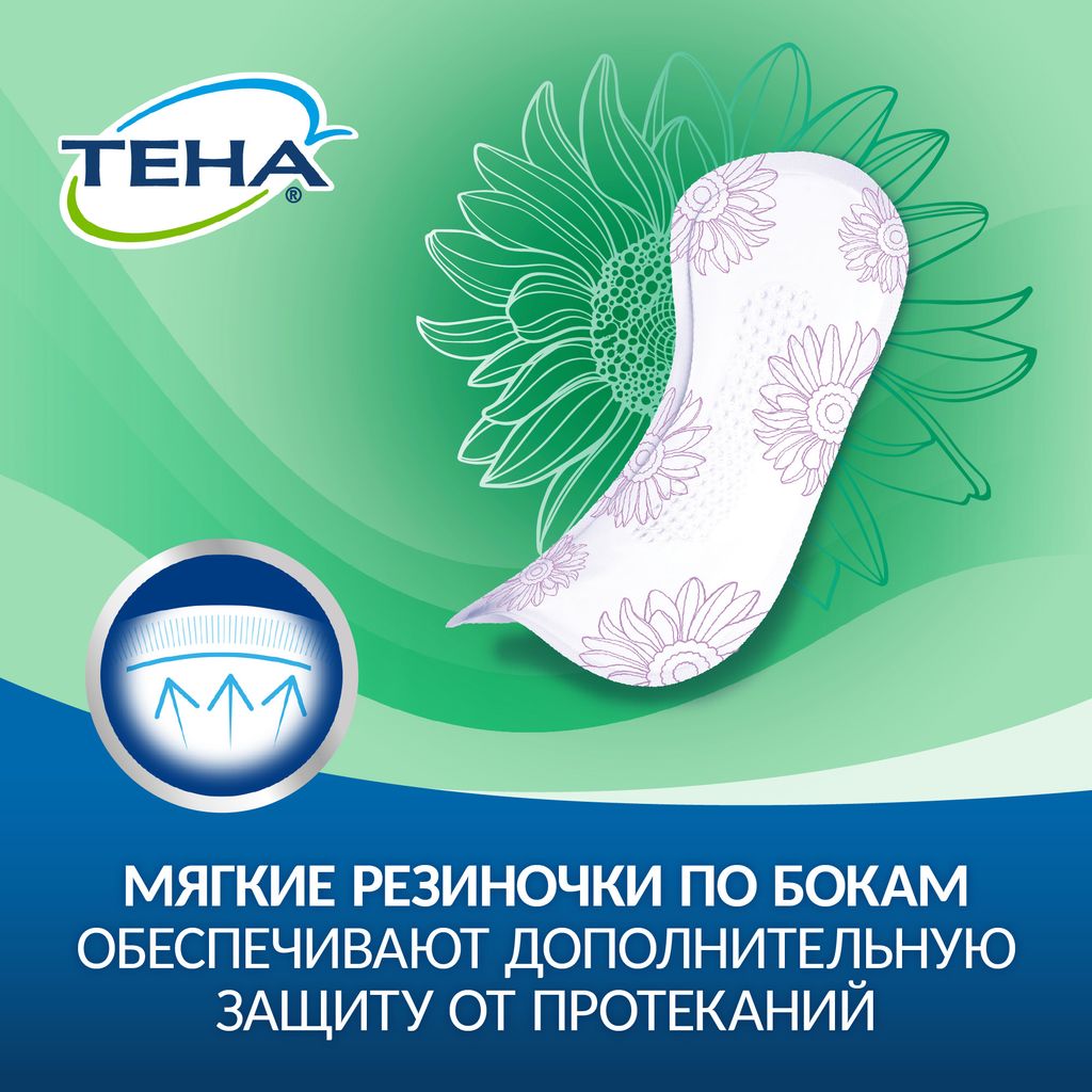 Tena Lady Active Normal Урологические прокладки, прокладки урологические, 3 капли, 24 шт.