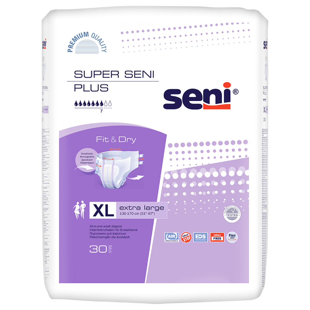 фото упаковки Seni Super Plus Подгузники для взрослых