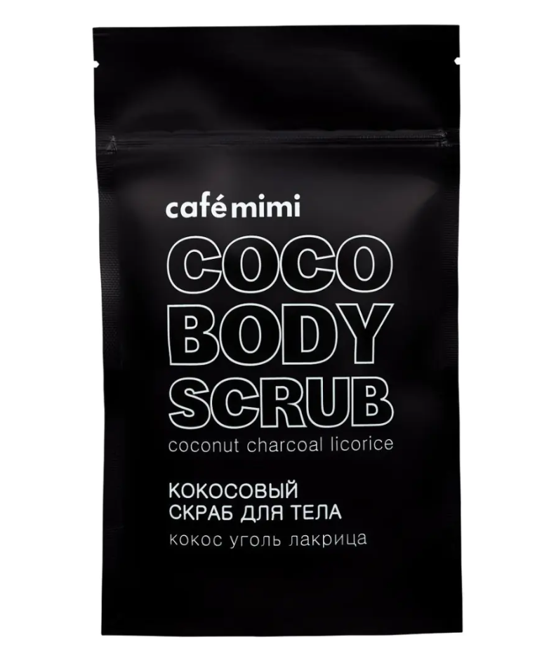 фото упаковки Cafe mimi Скраб для тела Кокосовый