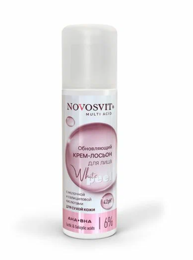фото упаковки Novosvit Крем-лосьон обновляющий для сухой кожи лица