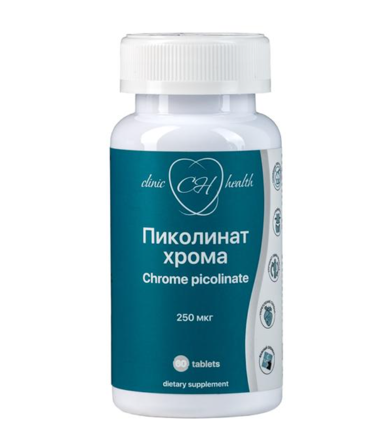 фото упаковки Clinic Health Пиколинат хрома