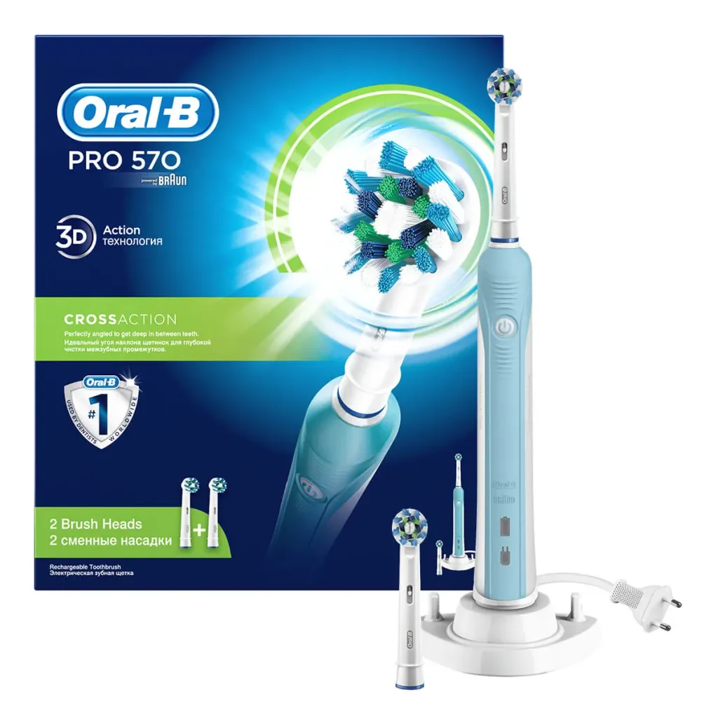 фото упаковки Зубная щетка Oral-B PRO 570 CrossAction