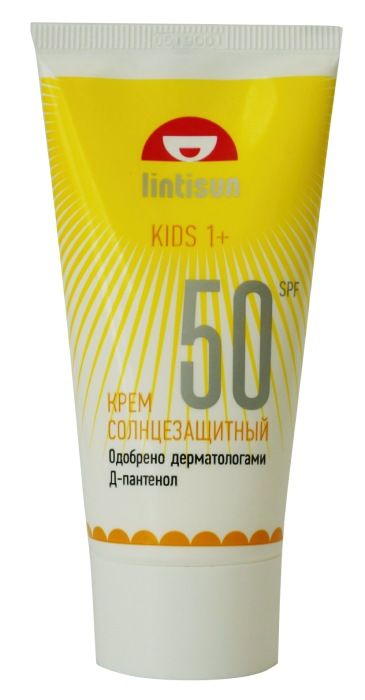 фото упаковки Lintisun Крем солнцезащитный детский SPF50