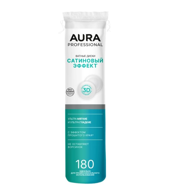 фото упаковки Aura Professional Ватные диски