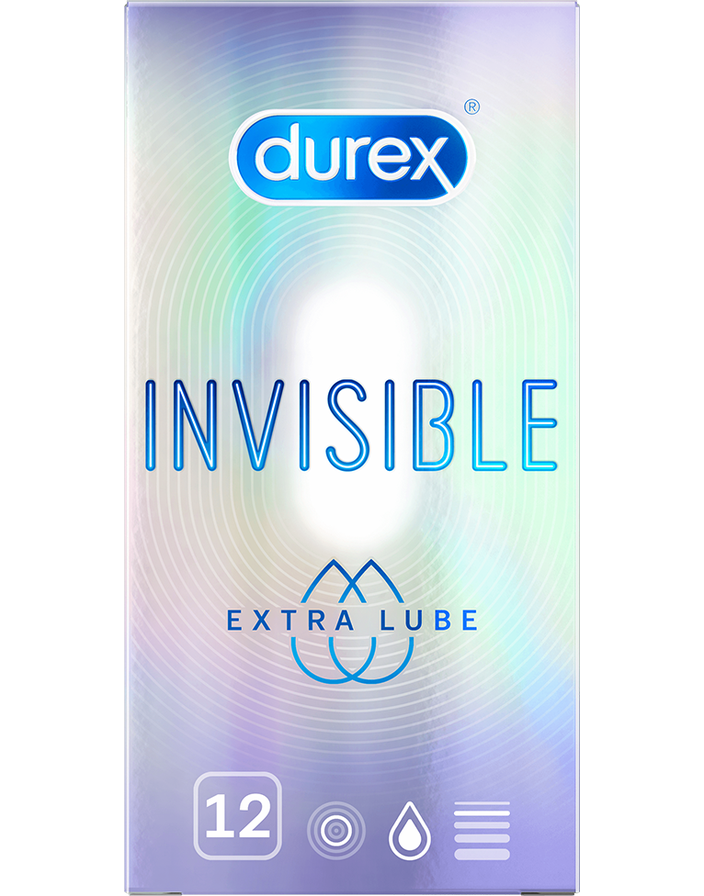 фото упаковки Презервативы Durex Invisible Extra Lube