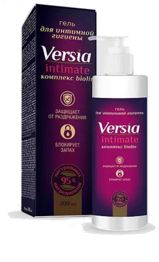 фото упаковки Versia Гель для интимной гигиены