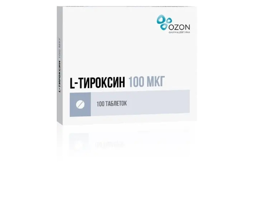 фото упаковки L-Тироксин