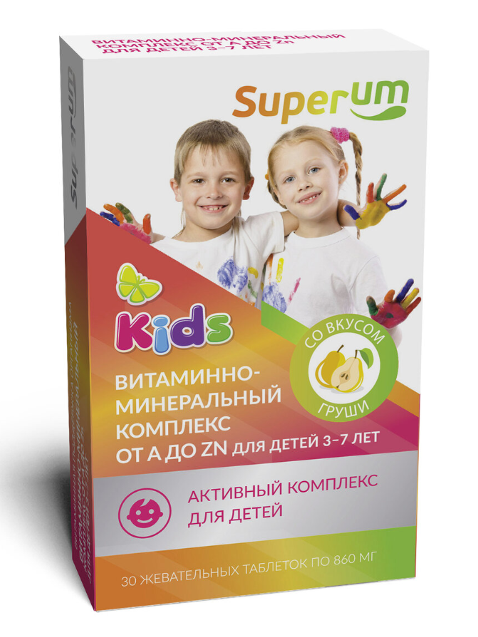 фото упаковки Superum Витаминно-минеральный комплекс  А до Цинка