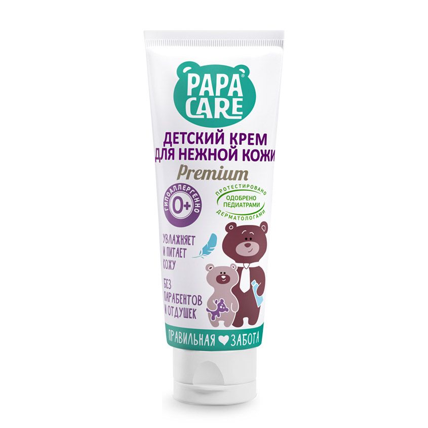 фото упаковки Papa Care Детский крем для нежной кожи