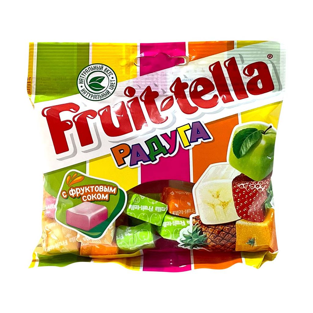 Fruittella Конфеты жевательные радуга, конфета жевательная, 70 г, 1 шт.