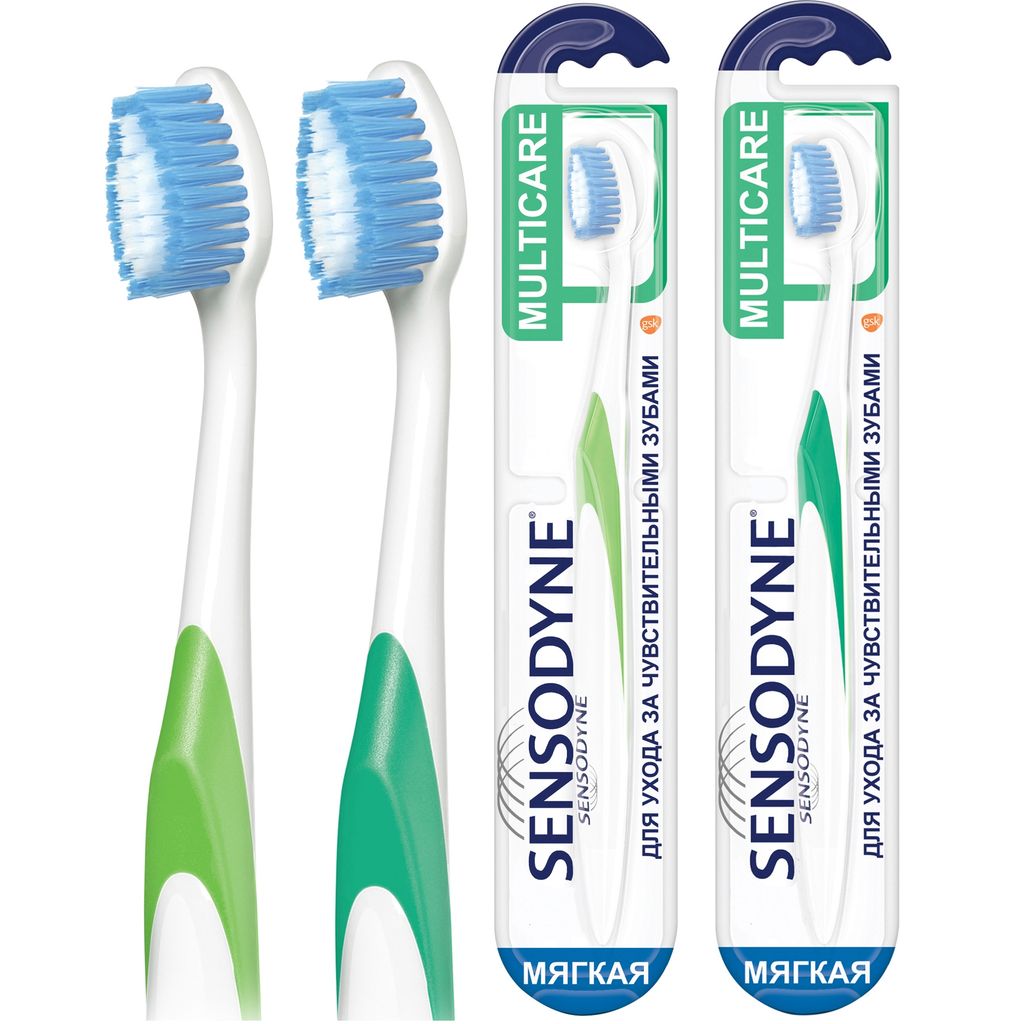 Sensodyne Multicare Зубная щетка, щетка зубная, 1 шт.