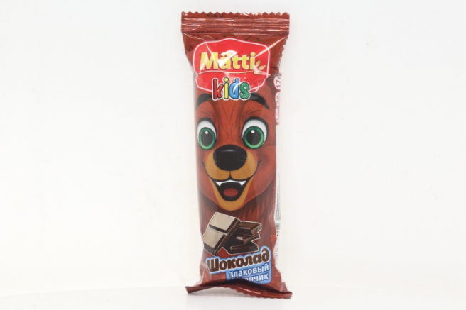 фото упаковки Matti Kids Батончик-мюсли злаковый шоколад