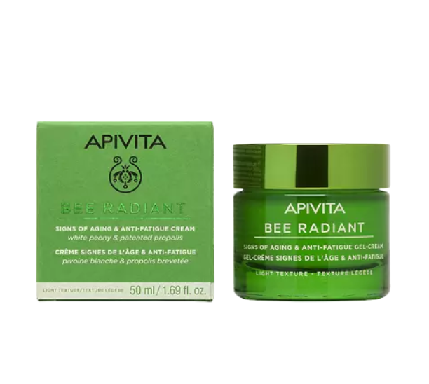 фото упаковки Apivita Bee Radiant Гель-крем для лица с легкой текстурой