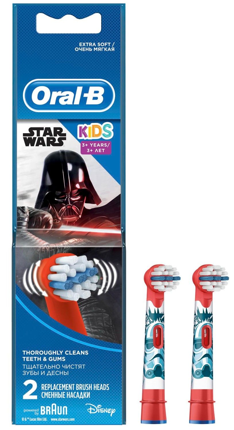 фото упаковки Насадки для электрической зубной щетки Oral-B Star Wars