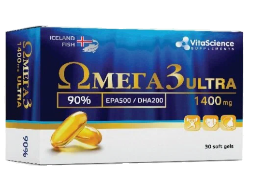 фото упаковки Vitascience Омега-3 60% Максимум