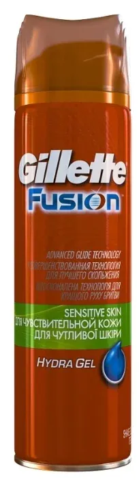 фото упаковки Gillette Fusion Гель для бритья