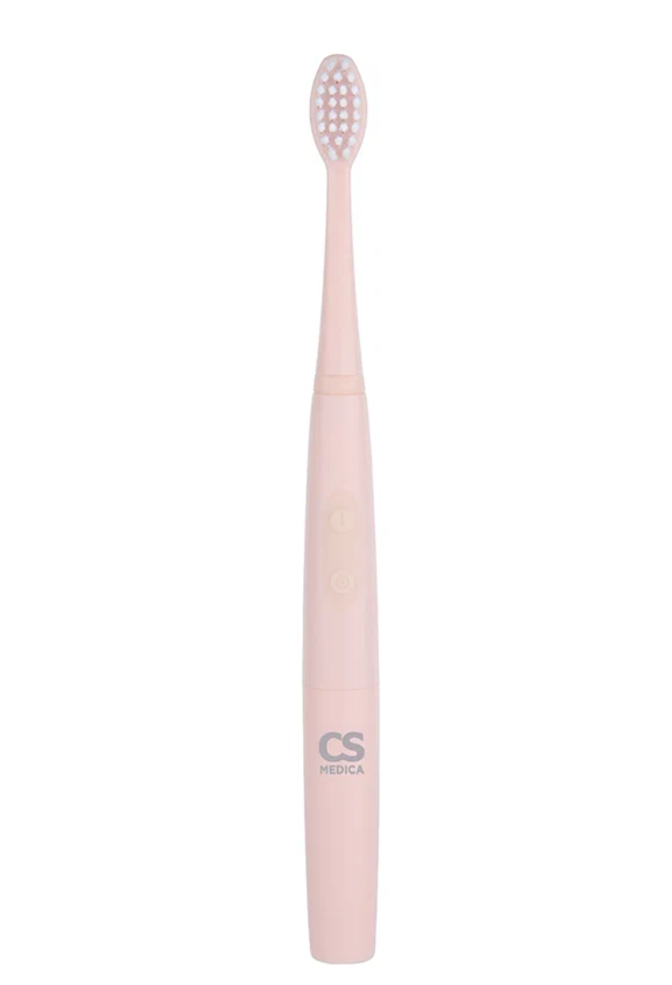 Электрическая зубная щетка звуковая CS Medica CS-888-F, розовая, 1 шт.