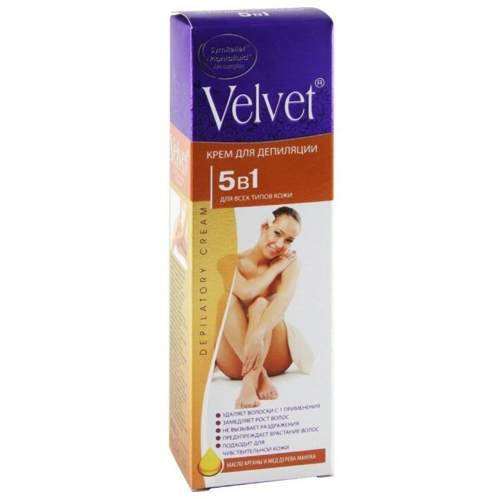 фото упаковки Velvet крем для депиляции 5в1