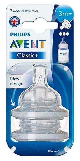 фото упаковки Philips Avent Classic Соска средний поток