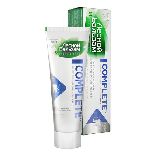 фото упаковки Лесной бальзам Зубная паста Комплексная защита с биогранулами