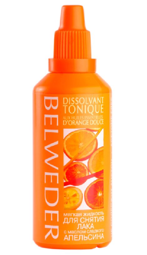 фото упаковки Belweder Жидкость для снятия лака мягкая с маслом сладкого апельсина