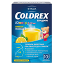 Колдрекс Юниор, порошок для приготовления раствора для приема внутрь для детей, со вкусом лимона, 3 г, 10 шт.