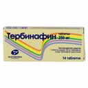 Тербинафин Канон, 250 мг, таблетки, 14 шт.