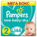 Pampers New baby-dry Подгузники детские, р. 2, 4-8 кг, 144 шт.