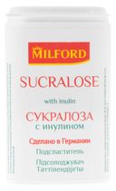 Milford Sucralose Заменитель сахара с инулином, таблетки, 370 шт.