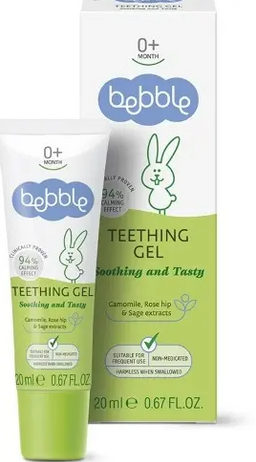 Bebble гель для десен при прорезывании зубов