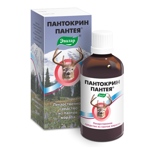 Пантокрин Пантея, экстракт жидкий для приема внутрь, 50 мл, 1 шт. цена