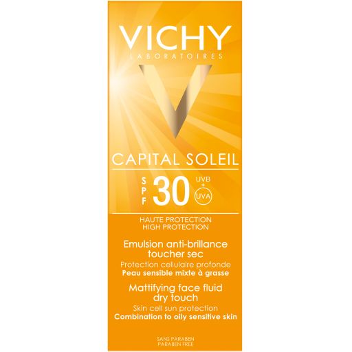 Vichy Capital Ideal Soleil Dry Touch SPF30 эмульсия матирующая, эмульсия для наружного применения, 50 мл, 1 шт. цена