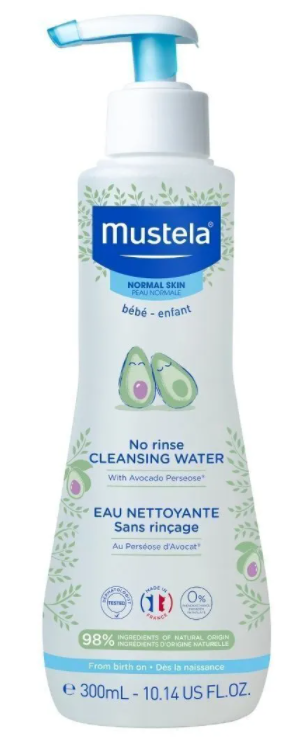 Mustela вода очищающая для новорожденных и детей, 300 мл, 1 шт. цена