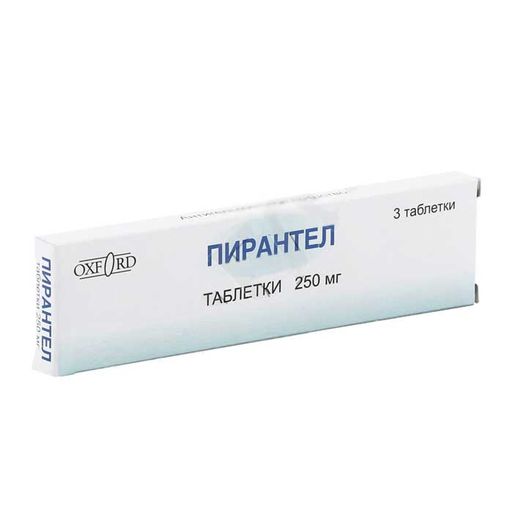 Пирантел, 250 мг, таблетки, 3 шт. цена