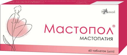 Мастопол, таблетки гомеопатические, 60 шт. цена