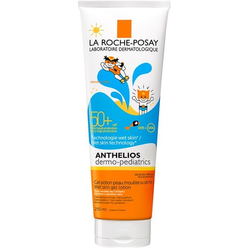 La Roche-Posay Anthelios Wet skin SPF50+ гель солнцезащитный для детей, для нанесения на влажную кожу, 250 мл, 1 шт. цена