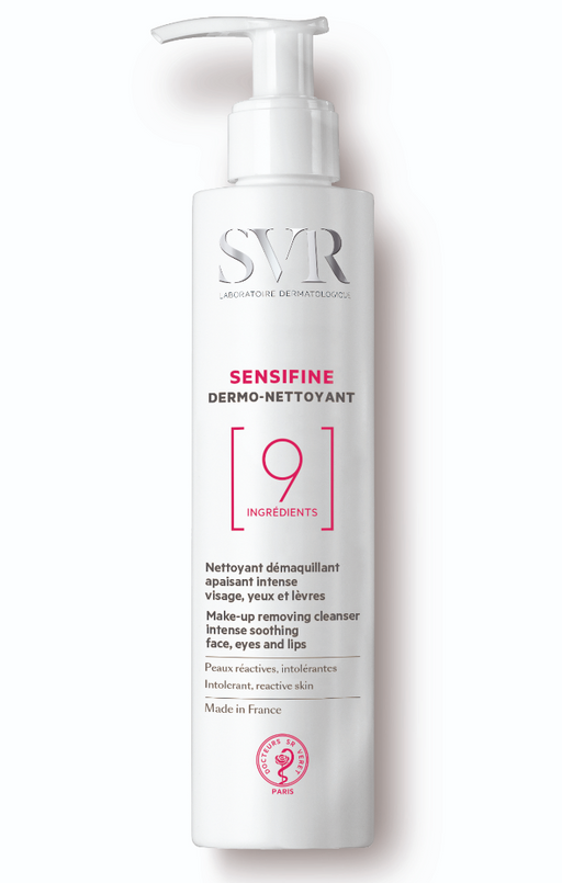 SVR Sensifine Уход за кожей лица очищающий, для реактивной, сверхчувствительной кожи, 200 мл, 1 шт.