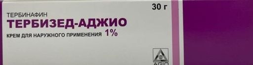 Тербизед-Аджио, 1%, крем для наружного применения, 30 г, 1 шт.