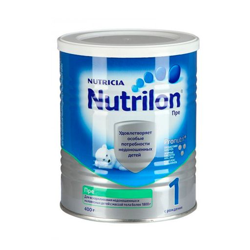 Nutrilon Пре 1, смесь молочная сухая, 400 г, 1 шт.