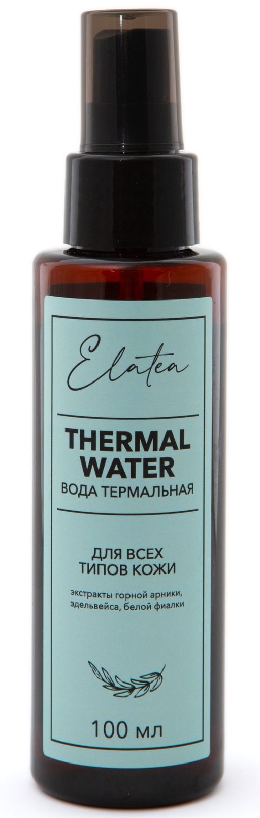 Elatea Вода термальная для всех типов кожи, 100 мл, 1 шт.