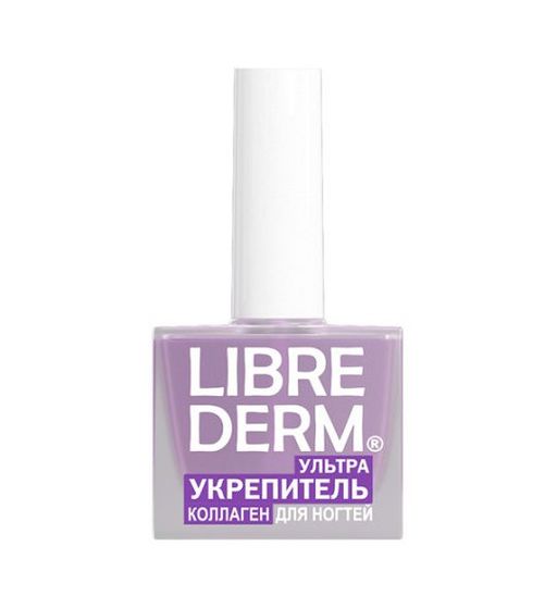 Librederm Лак Ультраукрепитель коллаген, лак для ногтей, 10 мл, 1 шт. цена