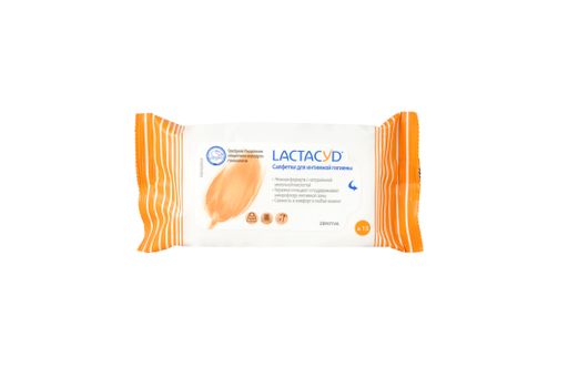 Lactacyd Салфетки для интимной гигиены, салфетки гигиенические, 15 шт.
