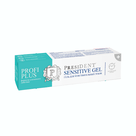 PresiDent Profi Plus Sensitive зубной гель, гель зубной, 30 мл, 1 шт. цена