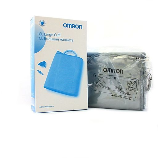 Манжета к тонометрам Omron CL Large Cuff, 32-42, манжета для тонометра, увеличенного размера, 1 шт. цена