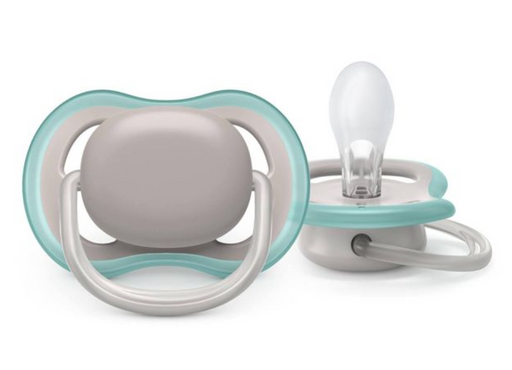 Philips Avent Ultra Air Соска-пустышка, с 18 месяцев, SCF354/01, силиконовая ортодонтическая с футляром, 1 шт.