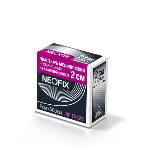 Neofix пластырь на тканевой основе, 2х500, пластырь медицинский, 1 шт.