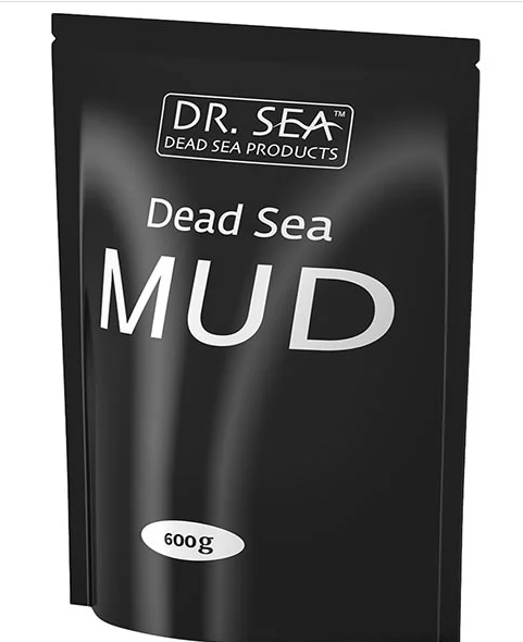 Dr Sea Грязь для тела черная, с минералами Мертвого моря, 600 г, 1 шт.