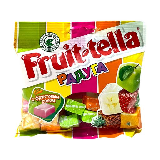 Fruittella Конфеты жевательные радуга, конфета жевательная, 70 г, 1 шт.